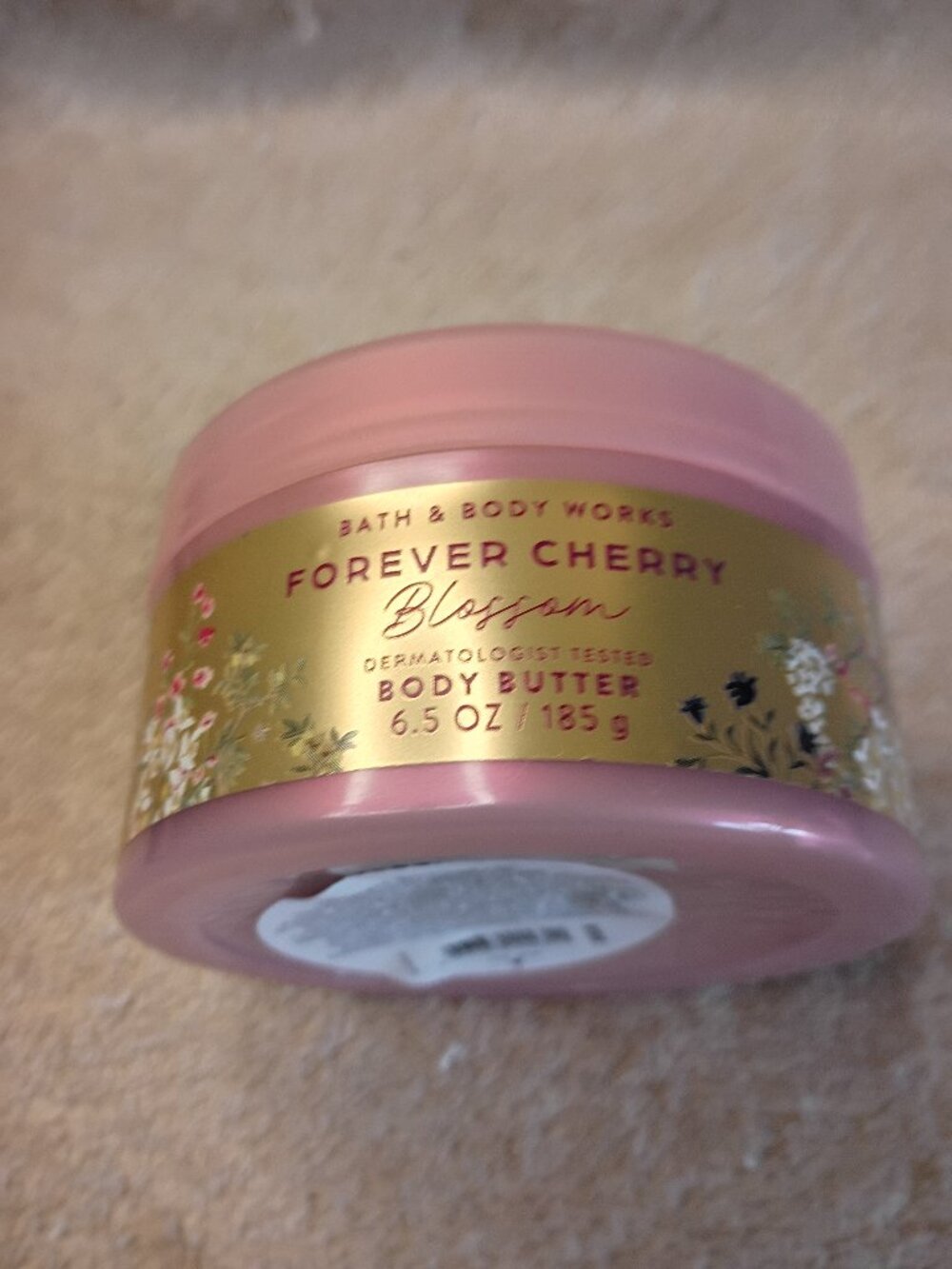 NEW BATH & BODY WORKS Forever Cherry Blossom Body Butter FS 6.5 oz